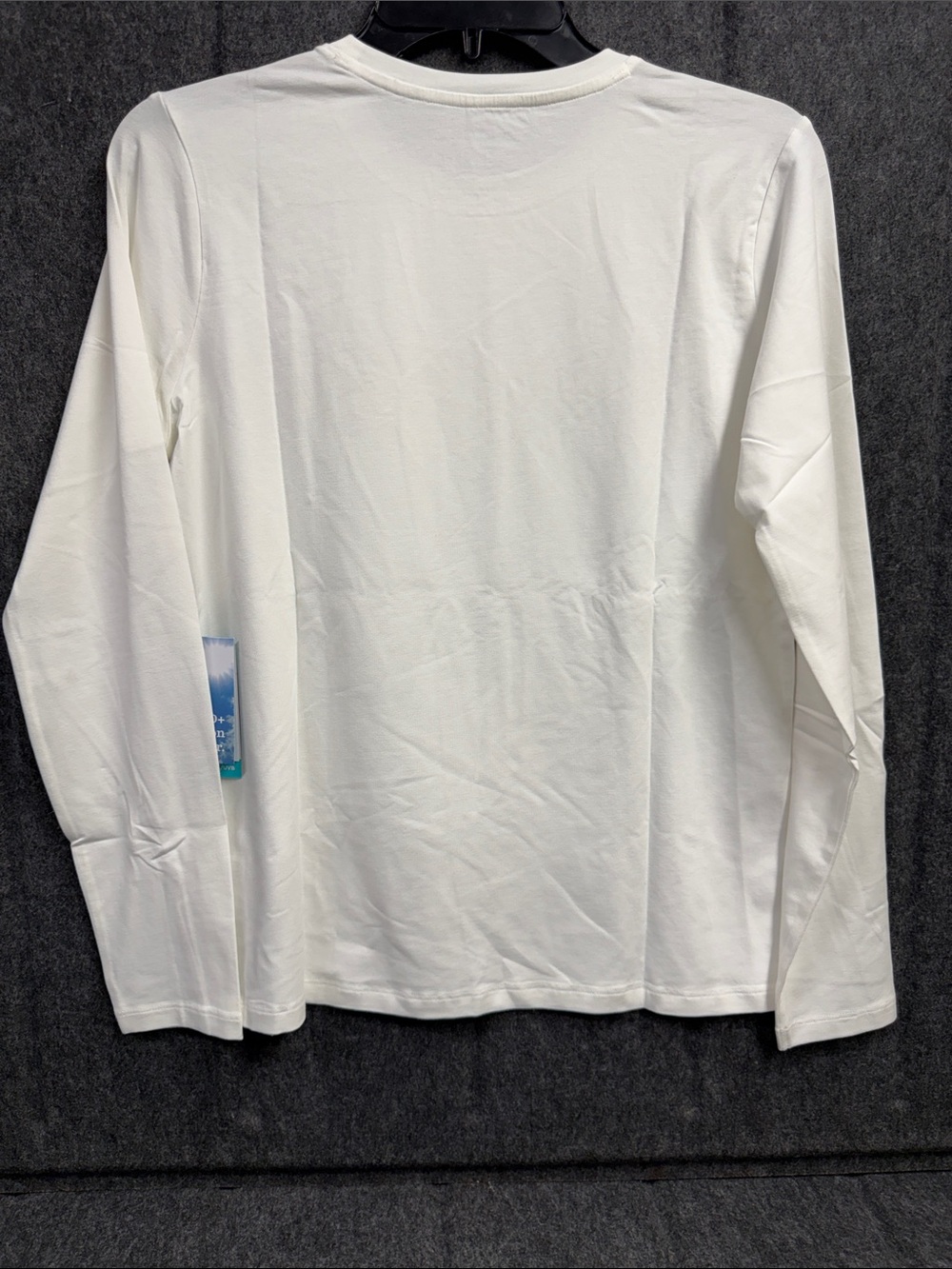 Coolibar White Long Sleeve UPF Sun Tee - Picture 3 of 8